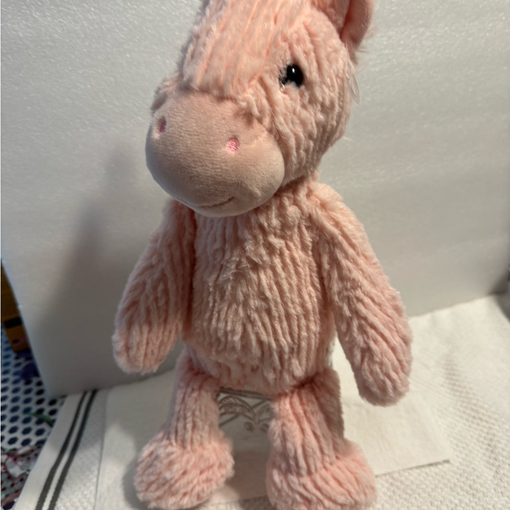Manhattan Toy Company Adorables Pink Plush Unicorn 2016